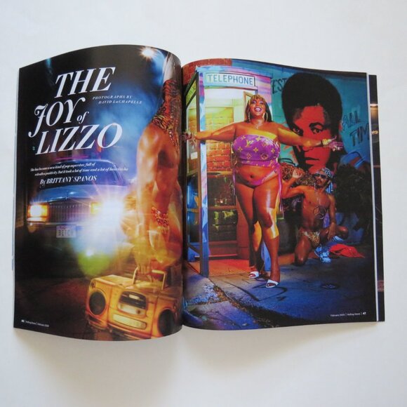 Rolling Stone Magazine The Joy of Lizzo On the Cover February 2020 - Picture 3 of 4